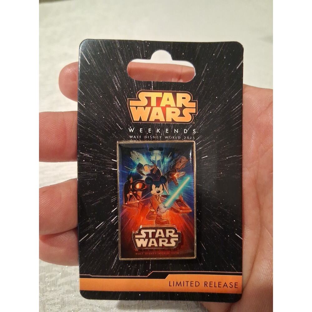 Disney WDW Star Wars Weekends 2015 Logo Pin 109273 LR